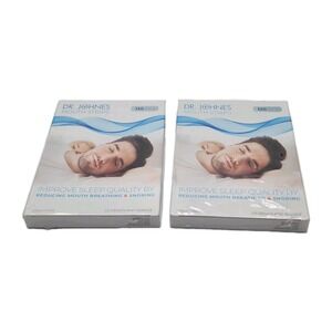 Dr Johnes Mouth Strips Mouth Tape 120 Count Lot Of 2 New Factory Sealed In Box